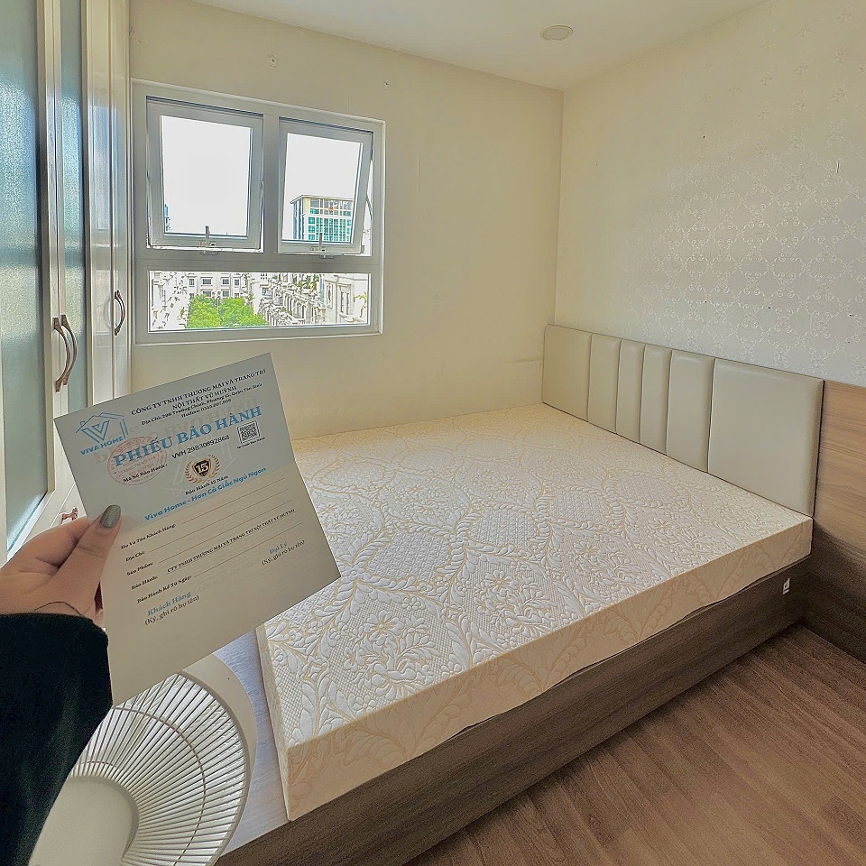 Nệm Cao Su Thiên Nhiên Viva Home Cool Luxury photo review